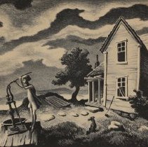 The Farmer's Daughter by Thomas Hart Benton